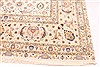 Tabriz Beige Hand Knotted 130 X 168 Area Rug 254-30295 Thumb 1