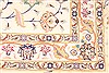 Tabriz Beige Hand Knotted 130 X 168 Area Rug 254-30295 Thumb 4