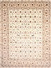 Tabriz Beige Hand Knotted 130 X 168 Area Rug 254-30295 Thumb 0