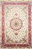 Tabriz Beige Hand Knotted 130 X 200 Area Rug 254-30296 Thumb 0