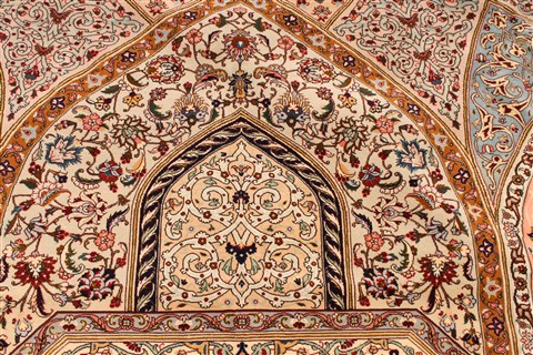 Tabriz Multicolor Hand Knotted 130 X 198 Area Rug 254-30297 Image 5