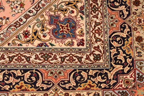 Tabriz Multicolor Hand Knotted 130 X 198 Area Rug 254-30297 Image 6