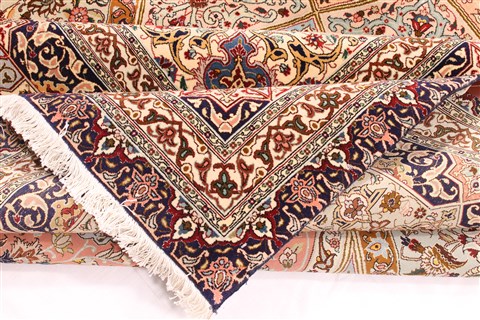 Tabriz Multicolor Hand Knotted 130 X 198 Area Rug 254-30297 Image 10