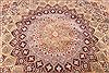 Tabriz Multicolor Hand Knotted 130 X 198  Area Rug 254-30297 Thumb 3