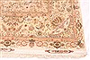 Tabriz Beige Hand Knotted 131 X 165  Area Rug 254-30299 Thumb 1