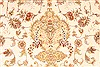 Tabriz Beige Hand Knotted 131 X 165  Area Rug 254-30299 Thumb 5