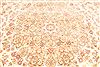 Tabriz Beige Hand Knotted 131 X 198  Area Rug 254-30301 Thumb 4