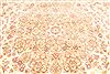 Tabriz Beige Hand Knotted 131 X 198 Area Rug 254-30301 Thumb 4