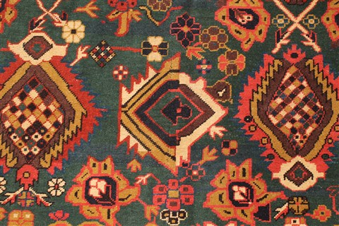 Kazak Green Hand Knotted 58 X 75 Area Rug 255-30304 Image 12