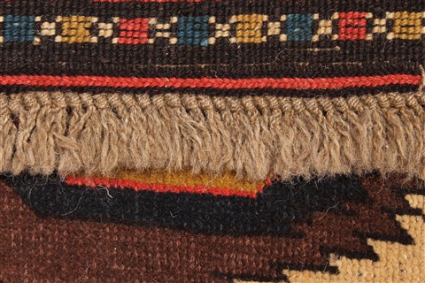 Kazak Green Hand Knotted 58 X 75 Area Rug 255-30304 Image 2