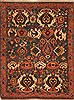 Kazak Green Hand Knotted 58 X 75  Area Rug 255-30304 Thumb 0