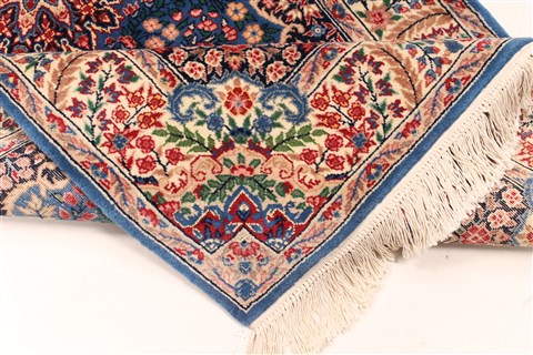 Kerman Red Hand Knotted 30 X 60 Area Rug 255-30305 Image 10