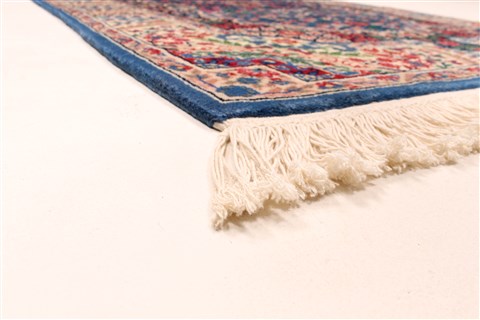 Kerman Red Hand Knotted 30 X 60 Area Rug 255-30305 Image 7