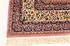 Tabriz Blue Hand Knotted 101 X 142 Area Rug 255-30306 Thumb 3