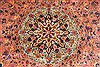 Tabriz Blue Hand Knotted 101 X 142 Area Rug 255-30306 Thumb 4