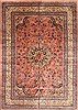 Tabriz Blue Hand Knotted 101 X 142  Area Rug 255-30306 Thumb 0