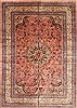 Tabriz Blue Hand Knotted 101 X 142 Area Rug 255-30306 Thumb 0
