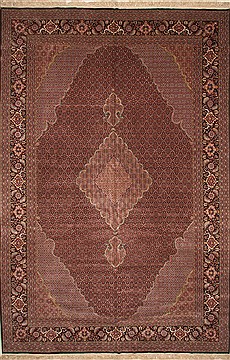 Mahi Beige Hand Knotted 12'0" X 18'0"  Area Rug 255-30307