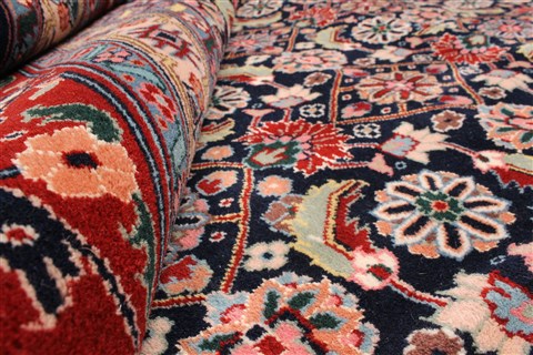 Herati Green Hand Knotted 123 X 146 Area Rug 255-30310 Image 12