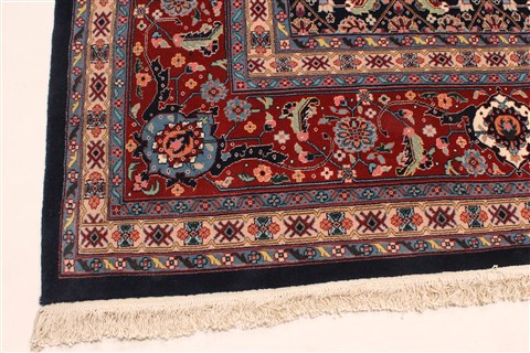Herati Green Hand Knotted 123 X 146 Area Rug 255-30310 Image 4