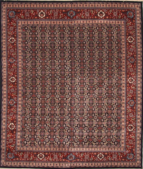 Herati Green Hand Knotted 123 X 146 Area Rug 255-30310 Image 0