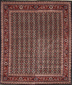 Herati Green Hand Knotted 12'3" X 14'6"  Area Rug 255-30310