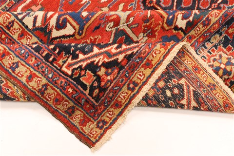 Heriz Red Hand Knotted 88 X 1110 Area Rug 255-30311 Image 11