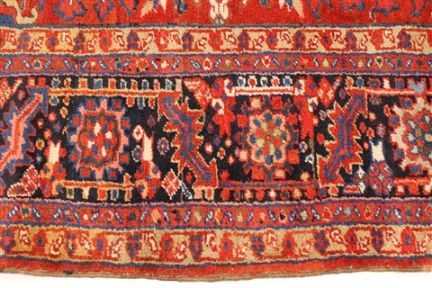 Heriz Red Hand Knotted 88 X 1110 Area Rug 255-30311 Image 6