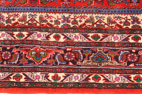 Bidjar Red Hand Knotted 84 X 110 Area Rug 255-30312 Image 12