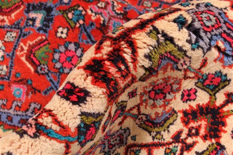 Bidjar Red Hand Knotted 84 X 110 Area Rug 255-30312 Image 6