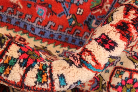 Bidjar Red Hand Knotted 84 X 110 Area Rug 255-30312 Image 9