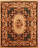 Tapestry Beige Hand Knotted 80 X 100 Area Rug 255-30313 Thumb 0