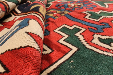 Kazak Red Hand Knotted 69 X 96 Area Rug 255-30318 Image 1