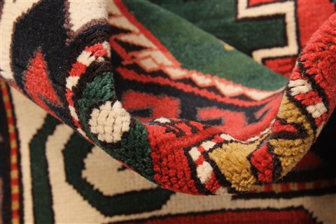 Kazak Red Hand Knotted 69 X 96 Area Rug 255-30318 Image 3