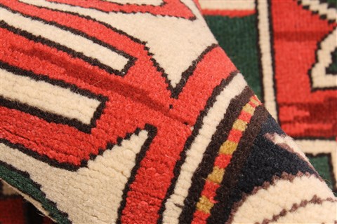 Kazak Red Hand Knotted 69 X 96 Area Rug 255-30318 Image 4