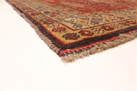Kazak Red Runner Hand Knotted 31 X 104 Area Rug 255-30321 Image 7