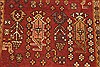 Kazak Red Runner Hand Knotted 31 X 104  Area Rug 255-30321 Thumb 5