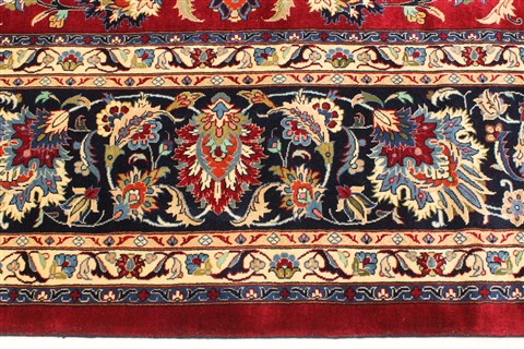 Mashad Beige Hand Knotted 1110 X 168 Area Rug 250-30325 Image 6