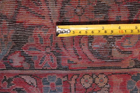 Hamedan Red Hand Knotted 810 X 126 Area Rug 400-30327 Image 4