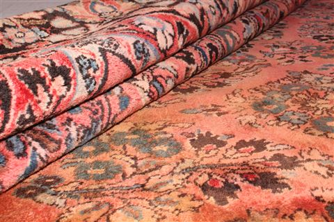 Hamedan Red Hand Knotted 810 X 126 Area Rug 400-30327 Image 5