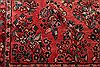 Hamedan Red Hand Knotted 810 X 126 Area Rug 400-30327 Thumb 1
