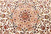 Tabriz Beige Hand Knotted 82 X 116  Area Rug 254-30333 Thumb 2