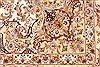 Tabriz Beige Hand Knotted 82 X 116 Area Rug 254-30333 Thumb 4