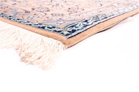 Nain Beige Hand Knotted 82 X 116 Area Rug 254-30334 Image 5