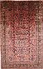 Kashan Blue Hand Knotted 114 X 176  Area Rug 254-30336 Thumb 0