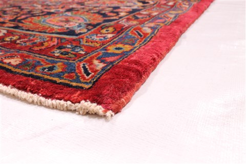 Sarouk Blue Hand Knotted 113 X 187  Area Rug 254-30337 Image 4