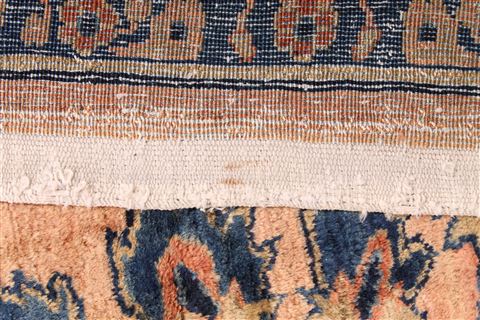 Kashan Blue Hand Knotted 116 X 208  Area Rug 254-30341 Image 8