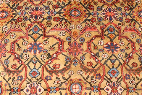 Mahal Purple Hand Knotted 78 X 114 Area Rug 254-30343 Image 1