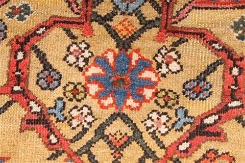 Mahal Purple Hand Knotted 78 X 114 Area Rug 254-30343 Image 3