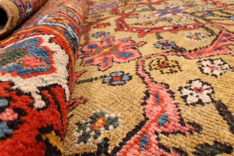 Mahal Purple Hand Knotted 78 X 114 Area Rug 254-30343 Image 11